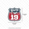ROUP31 Route Çorum 19 Etiketi