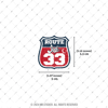 ROUP45 Route Mersin 33 Etiketi