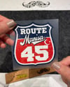 ROUP57 Route Manisa 45 Etiketi