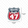 ROUP59 Route Mardin 47 Etiketi