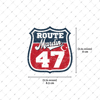 ROUP59 Route Mardin 47 Etiketi