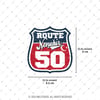 ROUP62 Route Nevşehir 50 Etiketi
