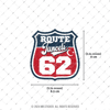 ROUP74 Route Tunceli 62 Etiketi