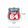 ROUP76 Route Uşak 64 Etiketi