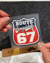 ROUP79 Route Zonguldak 67 Etiketi