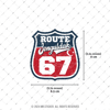 ROUP79 Route Zonguldak 67 Etiketi