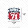 ROUP83 Route Kırıkkale 71 Etiketi