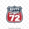 ROUP84 Route Batman 72 Etiketi