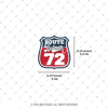 ROUP84 Route Batman 72 Etiketi