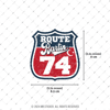 ROUP86 Route Bartın 74 Etiketi