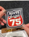 ROUP87 Route Ardahan 75 Etiketi