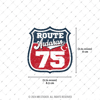 ROUP87 Route Ardahan 75 Etiketi