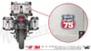 ROUP87 Route Ardahan 75 Etiketi