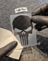 SKL60 Mat Siyah Kurukafa Stickerı | Fırsat Ürünü