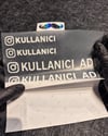 SMINS25 Fosforlu Beyaz Renk Instagram Seti 4 Parca Detay Kesim