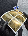 SMINS29 Altın Görünümlü QR Instagram Seti 7 Parça