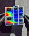 SMYTB28 Hologram YouTube Kullanıcı Adı Etiketi 8 Parça Set