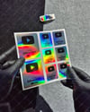 SMYTB28 Hologram YouTube Kullanıcı Adı Etiketi 8 Parça Set