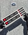 SMYTB31 Reflektif Youtube Sticker Seti 6 Parça
