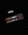 SMYTB31 Reflektif Youtube Sticker Seti 6 Parça