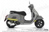 STS40 Vespa Uyumlu Yan Çıta Seti Renk Seçenekli