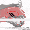STS72 Reflektif Vespa GTS250/300 Uyumlu Yan Çita Seti