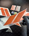 STS72 Reflektif Vespa GTS250/300 Uyumlu Yan Çita Seti