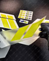 STS72 Reflektif Vespa GTS250/300 Uyumlu Yan Çita Seti