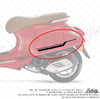 STS74 Primavera Spint Uyumlu Yan Çıta Sticker Seti Renk Seçenekli