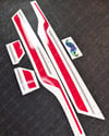 STS74 Primavera Spint Uyumlu Yan Çıta Sticker Seti Renk Seçenekli