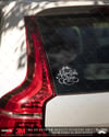 TWT11 Beyaz Eskiz Çalışma Macera Zamanı Yazılı Etiket Şeffaf Sticker