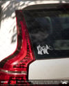 TWT15 Beyaz Eskiz Çalışma Ayı Etiketi Şeffaf Sticker