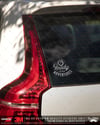 TWT21 Beyaz Eskiz Çalışma Yeni Macera Yazılı Etiket Şeffaf Sticker