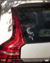 TWT30 Ay Desenli Dream Catcher Etiketi Şeffaf Sticker