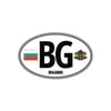 ULK24 Bulgaristan (BG) Reflektif Ulke Etiketi