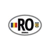 ULK33 Romanya (RO) Reflektif Ulke Etiketi