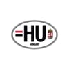 ULK36 Macaristan (HU) Reflektif Ulke Etiketi