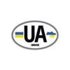 ULK38 Ukrayna (UA) Reflektif Ulke Etiketi