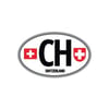 ULK44 Isvicre (CH) Reflektif Ulke Etiketi