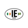 ULK47 Irlanda (IE) Reflektif Ulke Etiketi