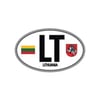 ULK54 Litvanya (LT) Reflektif Ulke Etiketi