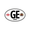 ULK59 Gurcistan (GE) Reflektif Ulke Etiketi