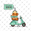 VSP19 Vespa Macera Etiketi