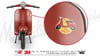 VSP42 Kirmizi Scooter Etiketi