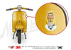 VSP53 Vintage Scooter Etiketi