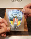VSP58 Nostaljik Surus Yazili Etiket