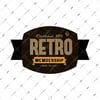 VTR17 Retro Membership Yazili Etiket