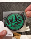 VTR25 New York Yazılı Etiket