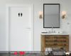 WC2 Unisex Tuvalet Simgesi Etiketi