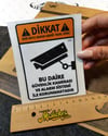 WRN43 Dikkat Dairede Guvenlik Kamerasi Var (Yasal Uyari)